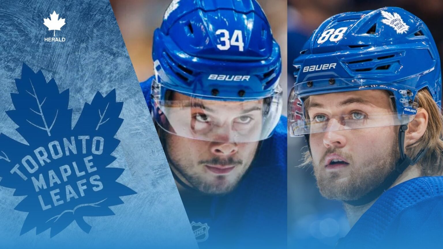 Auston Matthews and William Nylander image by LEAFSHERALD